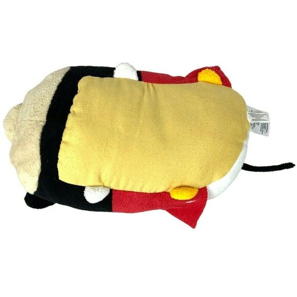 Disney Store Minnie Mouse Tsum Tsum Plush 12 inch Red Black Soft Cuddly Doll - Picture 6 of 8